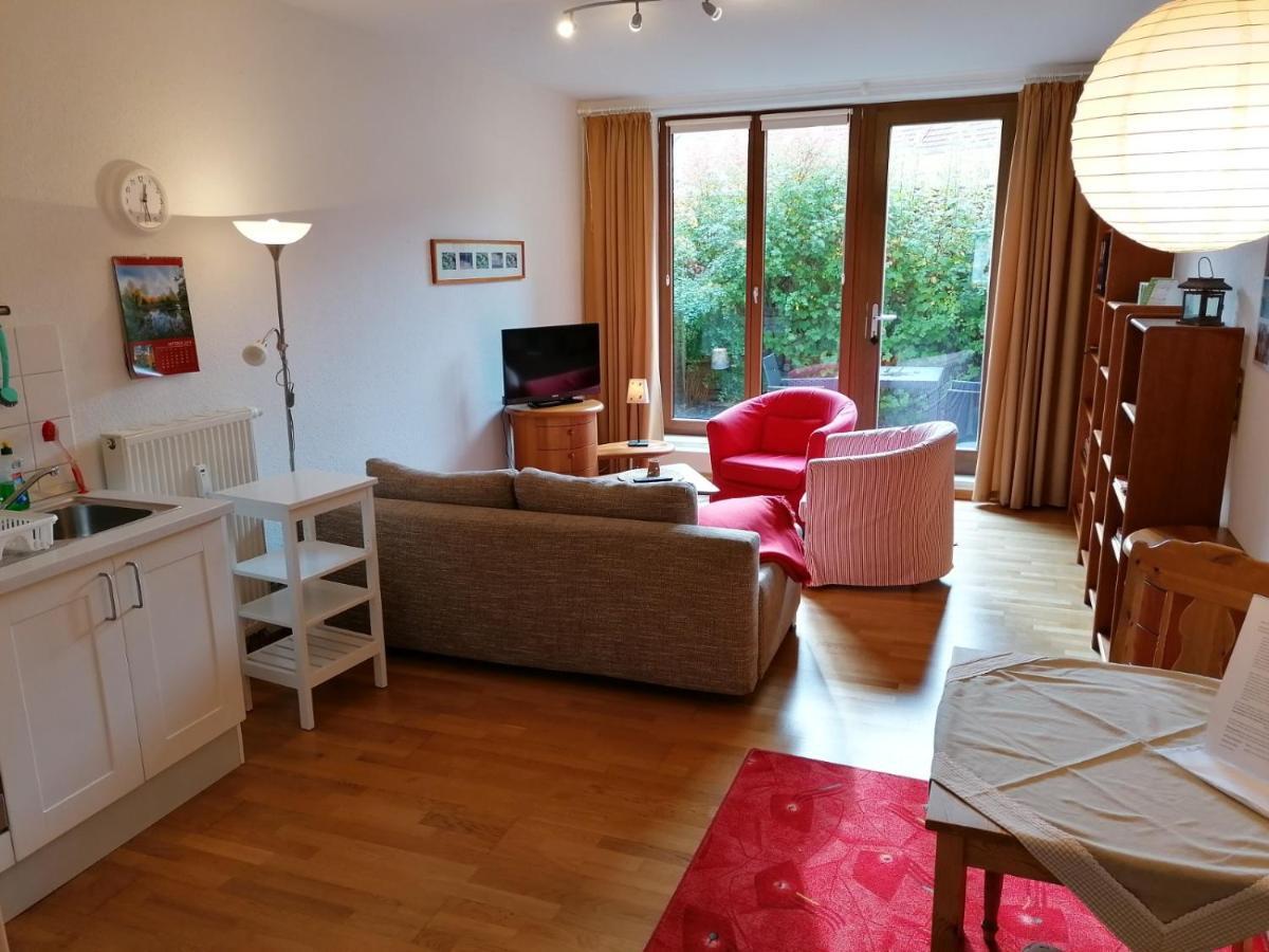 Korner 1 Mit Terrasse & Parkplatz - Abc27 By Abcwismar Apartment Luaran gambar